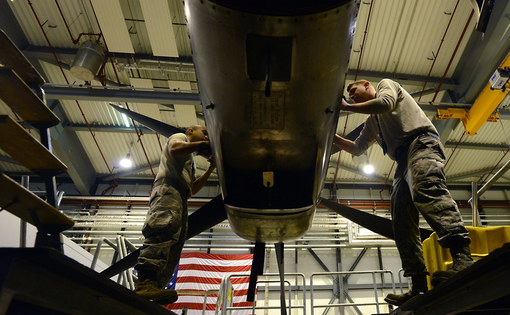 Maintenance inspection keeps aircraft flying