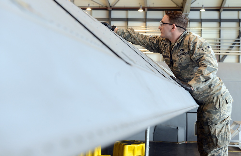 Maintenance inspection keeps aircraft flying