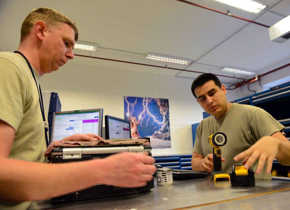 Maintenance inspection keeps aircraft flying