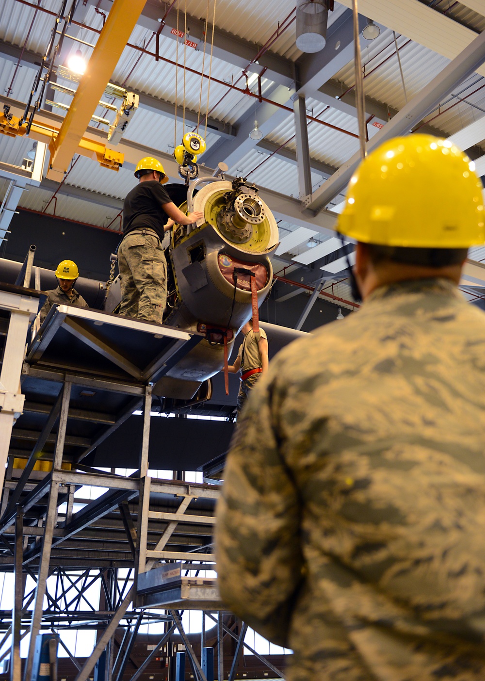 Maintenance inspection keeps aircraft flying