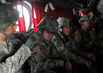 New York Army National Guard cavalrymen and aviators train together to prepare for summer exercise