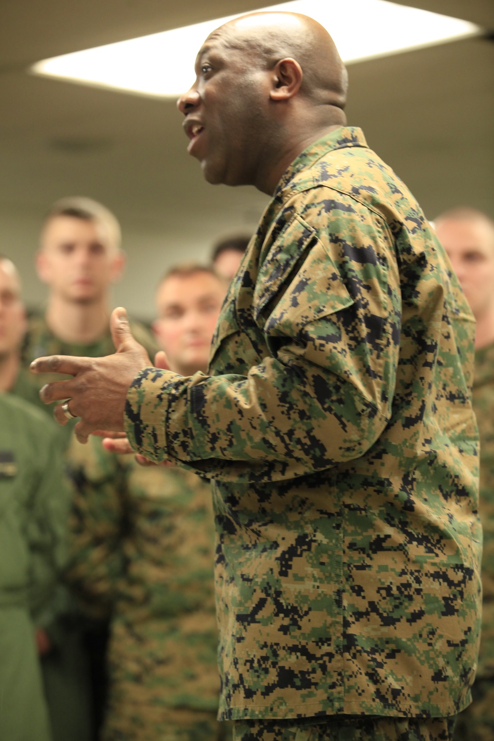 18th Sergeant Major of the Marine Corps visits CBIRF