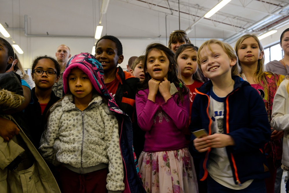 Civil engineer Airmen demo science