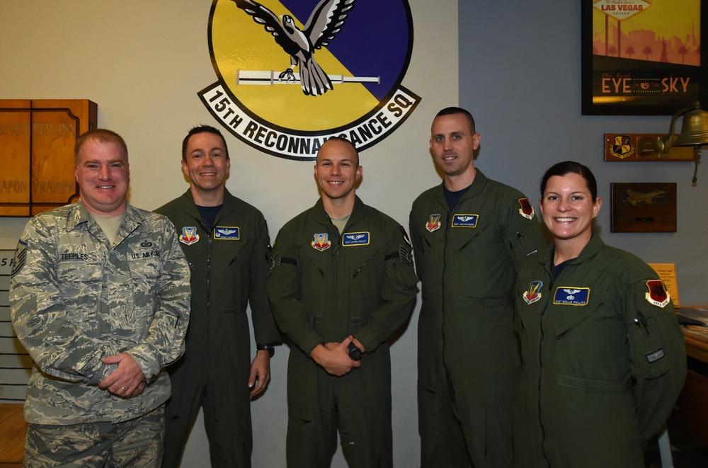 Outstanding Creech Airmen earn STEP promotion to Technical Sergeant