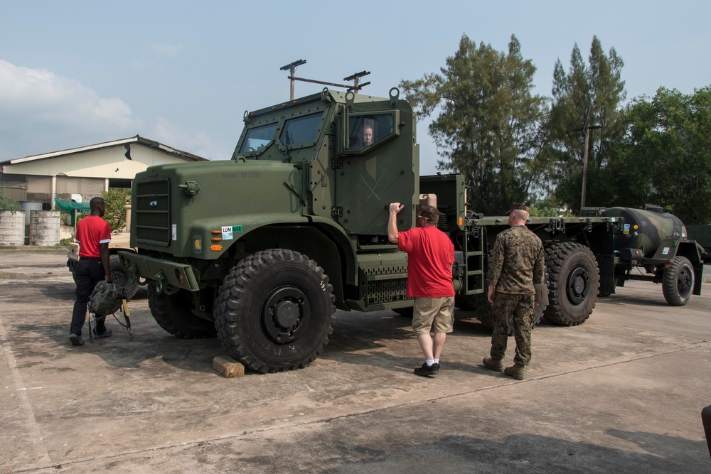 Contractors and Marines Join Forces for Joint Inspection