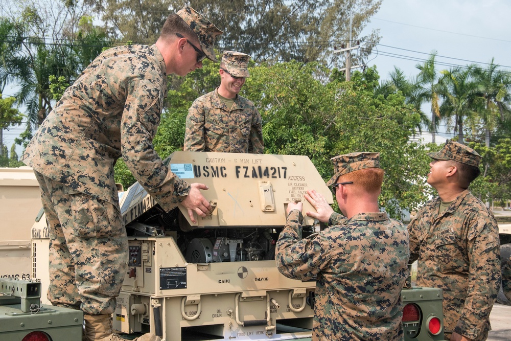 Contractors and Marines Join Forces for Joint Inspection