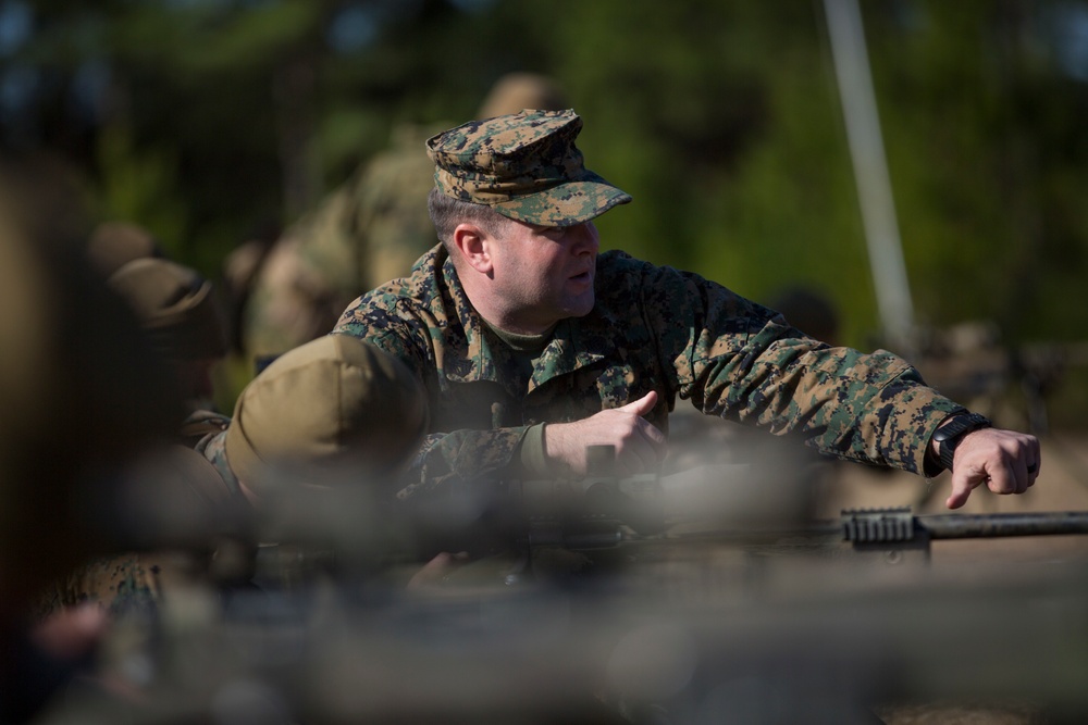 Scout Sniper Students conduct known-distance course of fire