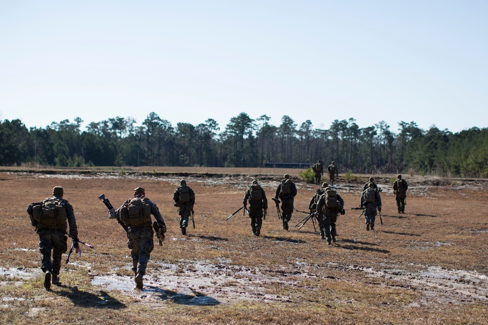 Scout Sniper Students conduct known-distance course of fire