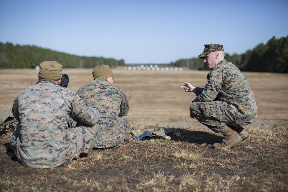 Scout Sniper Students conduct known-distance course of fire