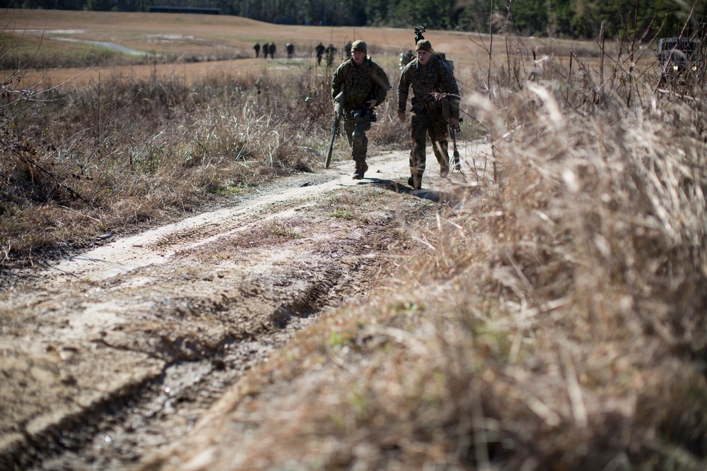 Scout Sniper Students conduct known-distance course of fire