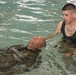 Marine recruits cross first bridge to graduation on Parris Island