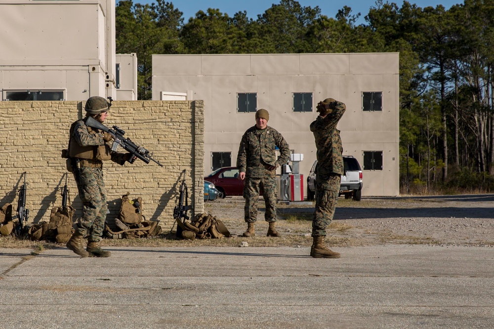 2D Low Altitude Air Defense Battalion Practices Ground Tactics