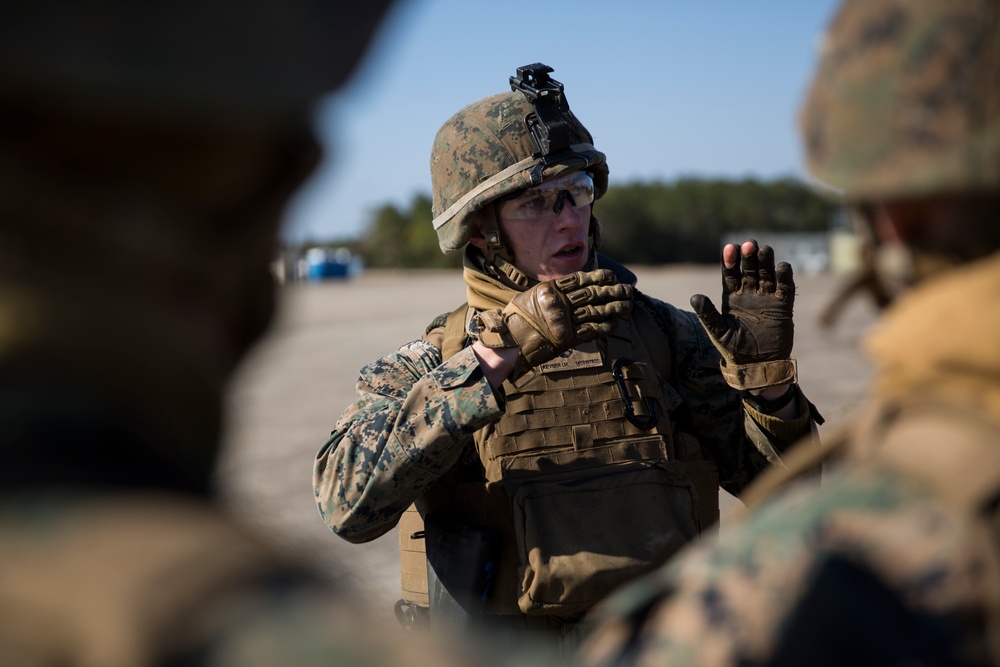 2D Low Altitude Air Defense Battalion Practices Ground Tactics