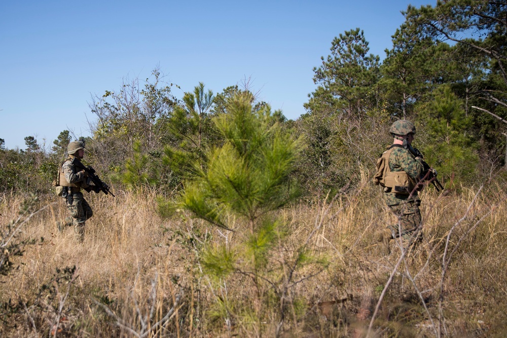 2D Low Altitude Air Defense Battalion Practices Ground Tactics