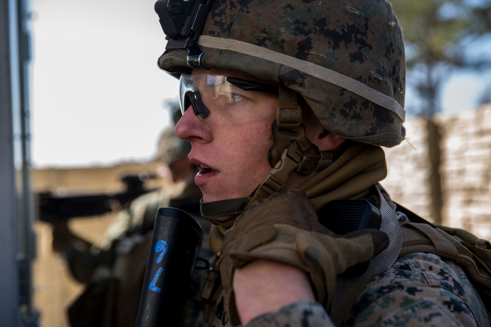 2D Low Altitude Air Defense Battalion Practices Ground Tactics