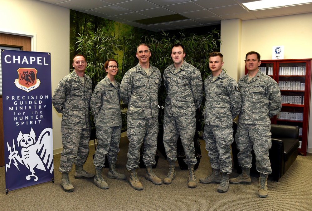 Taking Care of the Hunter Family: Creech Chaplains keep Airmen resilient