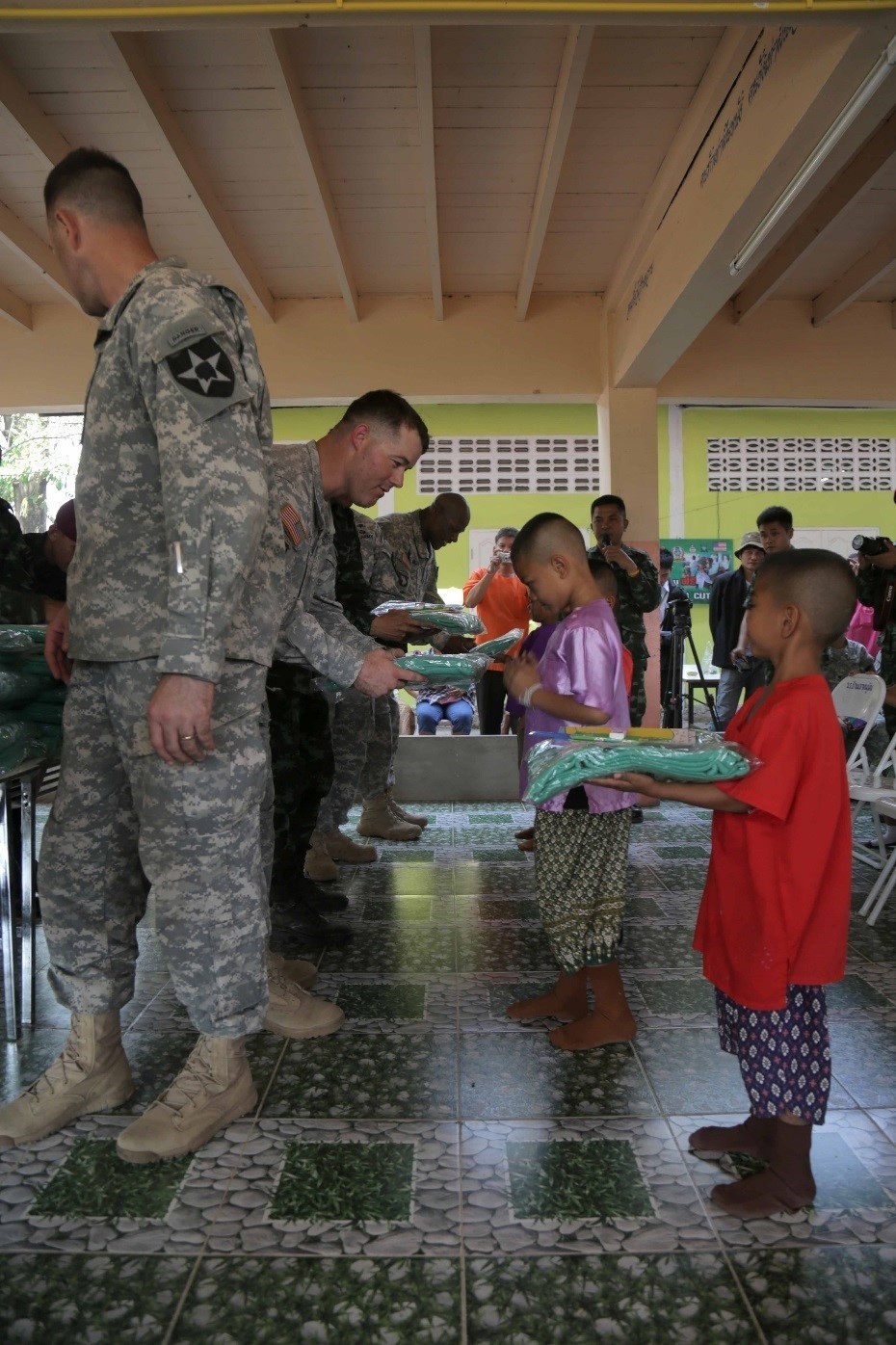 Ghost Soldiers support people of Thailand