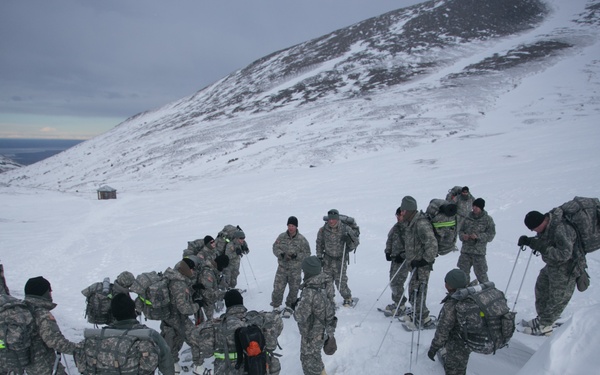 Avalanche training exercise