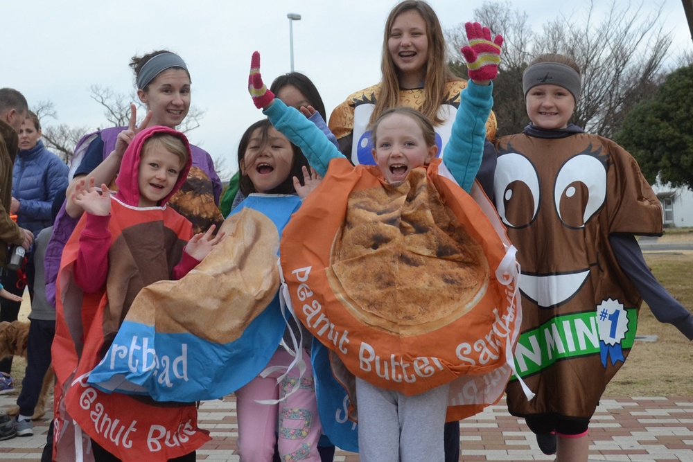 Girl Scouts get fit, sell cookies