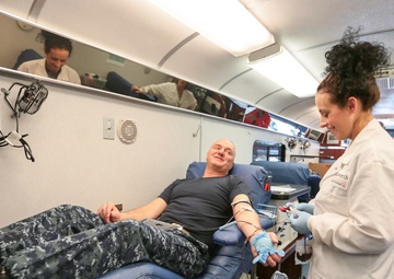 Blood drive at NOSC Cincinnat