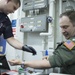USS Bonhomme Richard sailors participate in the Walking Blood Bank