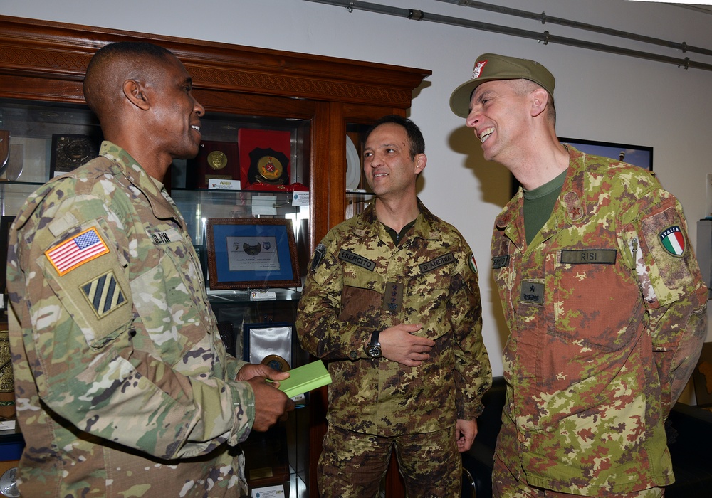 DVIDS Images Brig. Gen. Michele Risi visits at Caserma Ederle