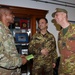 Brig. Gen. Michele Risi visits at Caserma Ederle in Vicenza, Italy