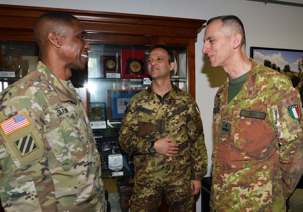 DVIDS Images Brig. Gen. Michele Risi visits at Caserma Ederle