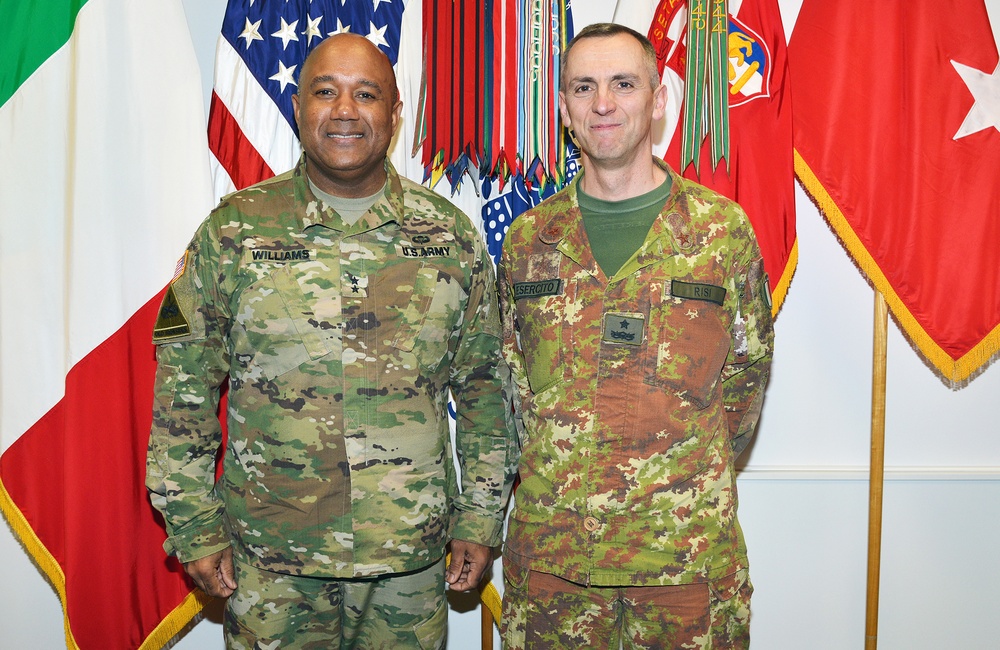 DVIDS Images Brig. Gen. Michele Risi visits at Caserma Ederle