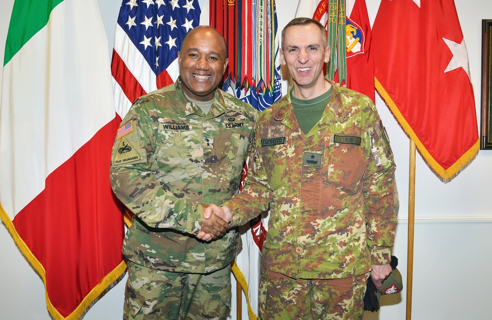 DVIDS Images Brig. Gen. Michele Risi visits at Caserma Ederle