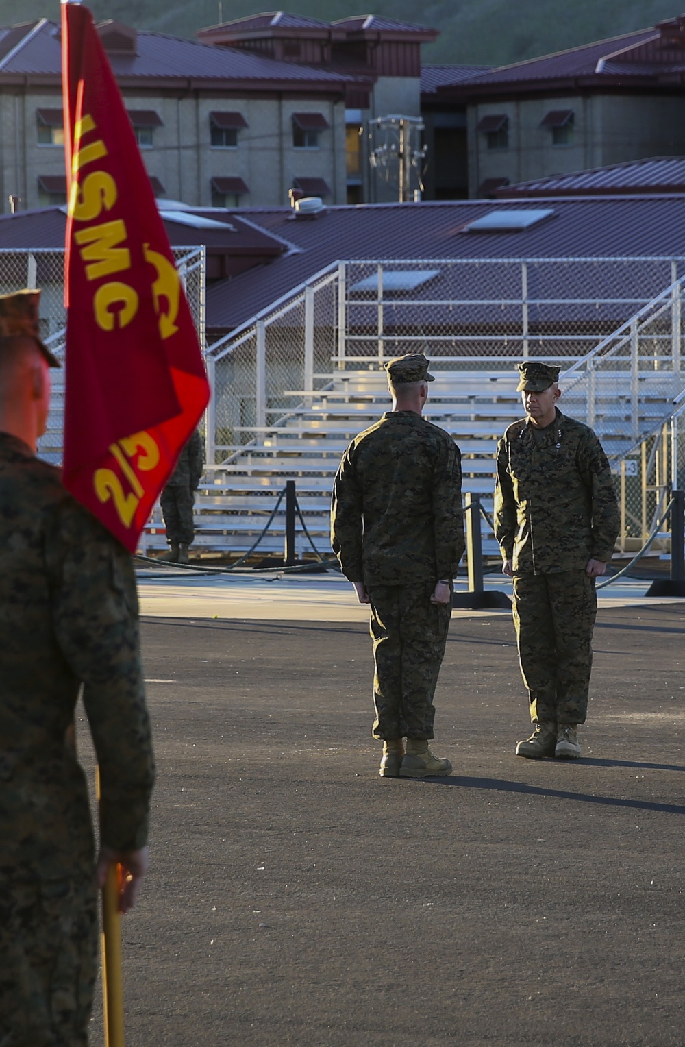 I MEF commanding general awards NCO of the year