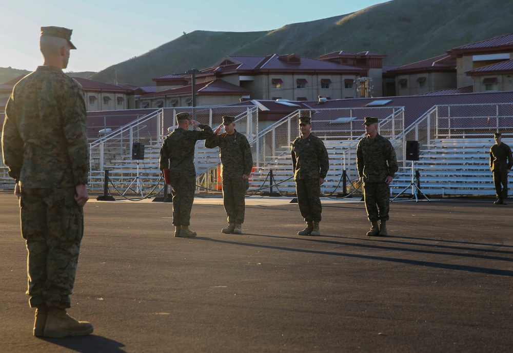 I MEF commanding general awards NCO of the year