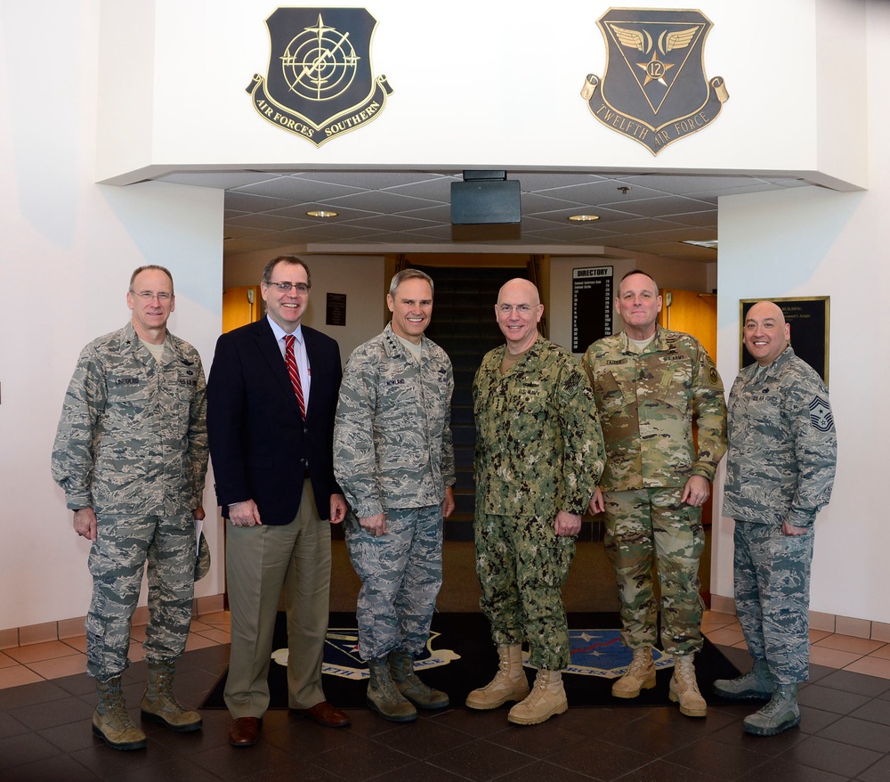 SOUTHCOM Combatant Commander visits AFSOUTH