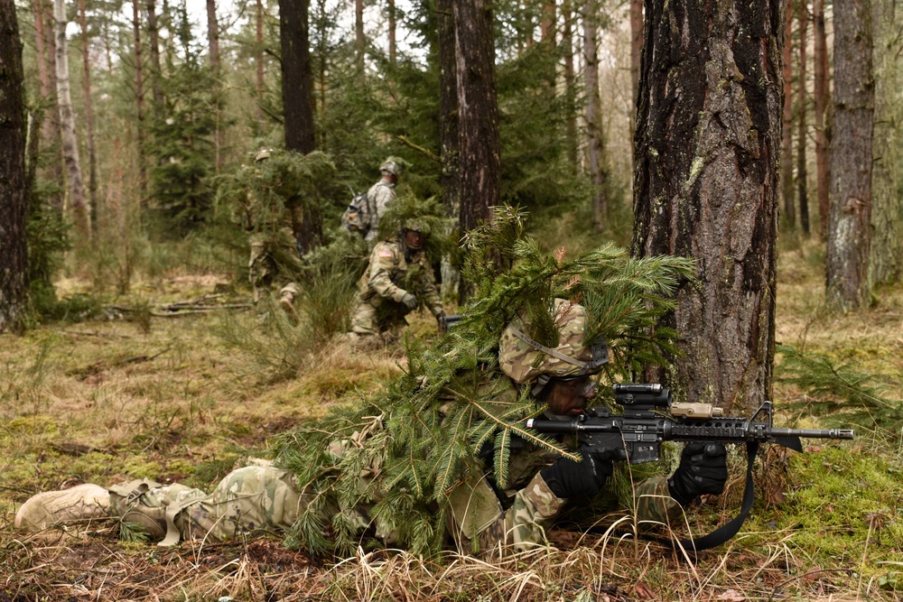 Palehorse Troop, 2CR conducts live-fire exercise