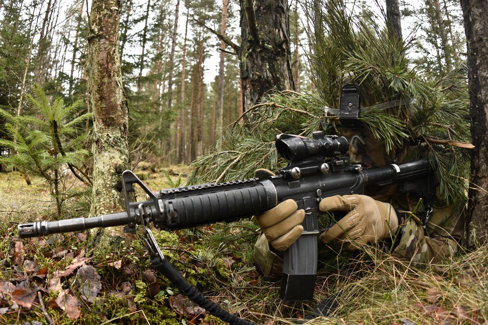 Palehorse Troop, 2CR conducts live-fire exercise