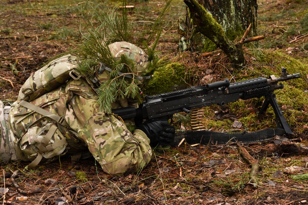 Palehorse Troop, 2CR conducts live-fire exercise