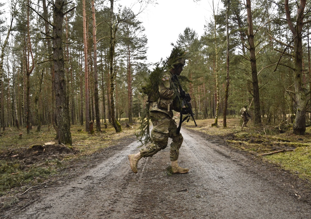 Palehorse Troop, 2CR conducts live-fire exercise