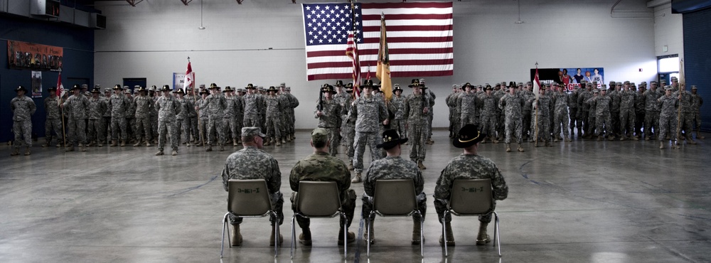 1-303rd Cav deactivation ceremony