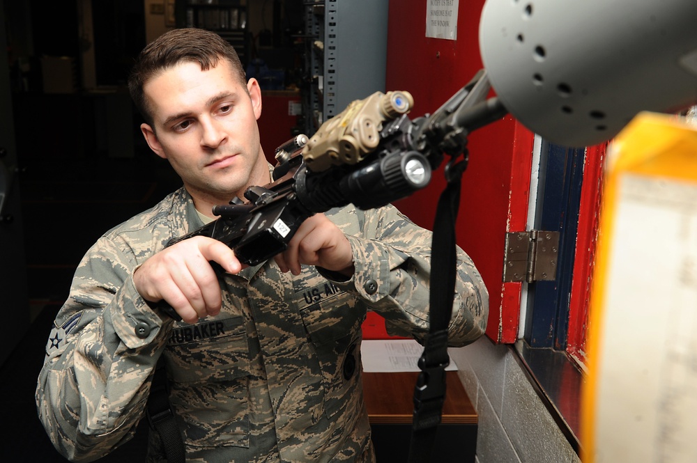 633rd Security Forces Squadron armory: providing the equipment needed to guard and defend