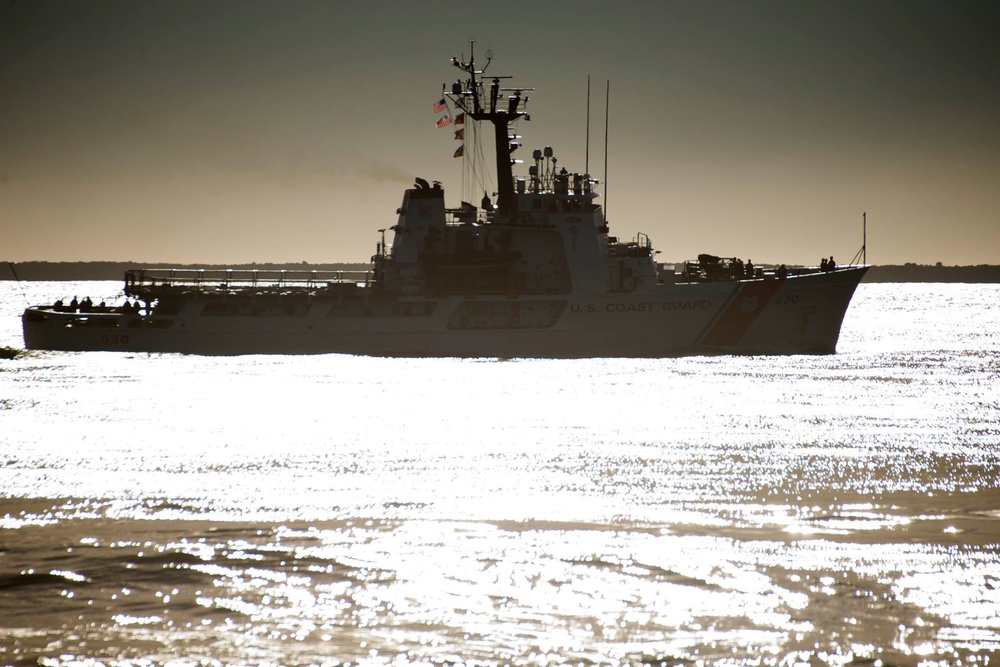 CGC Alert departs for patrol