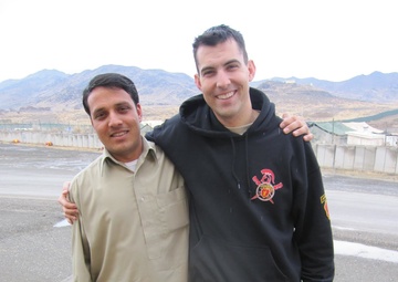 Soldier and Afghan interpreter