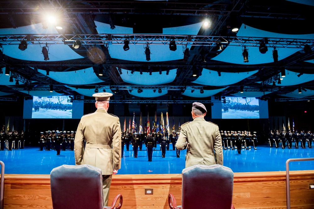 CJCS hosts full honors welcome for Indonesia CHoD