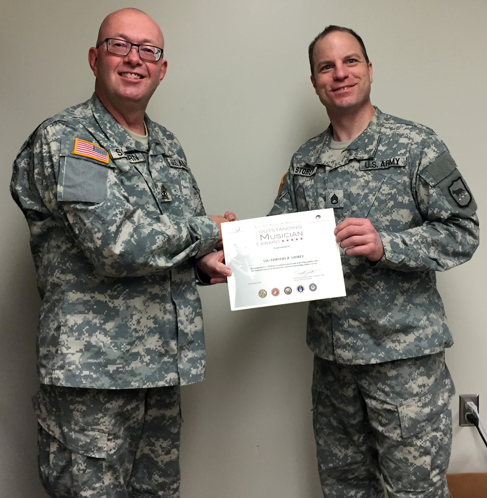 SD National Guard Soldier wins outstanding musician award