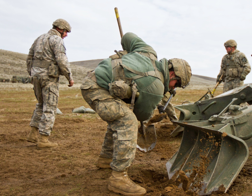 Preparing to fire