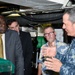 Director of Defense Media Activity for the Department of Defense touring the submarine USS Greeneville