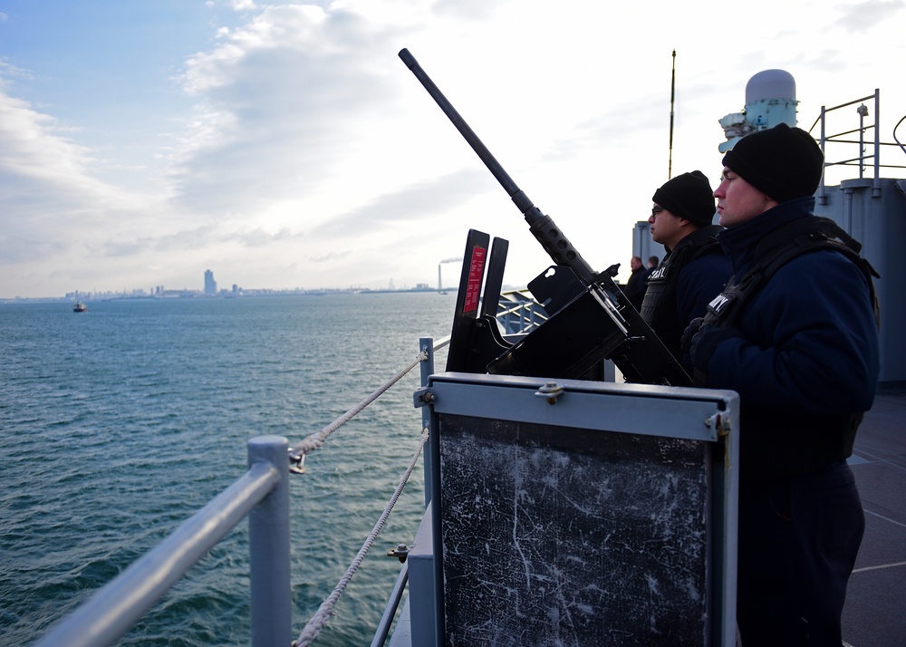 USS Blue Ridge operations