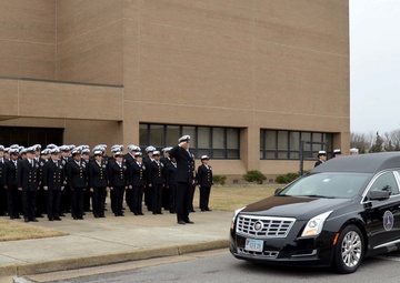 Former MCPON funeral service