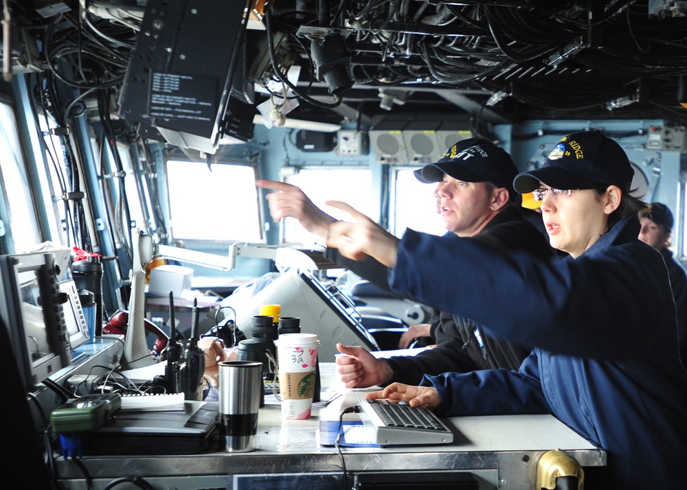 USS Blue Ridge operations