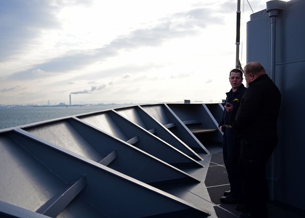 USS Blue Ridge operations