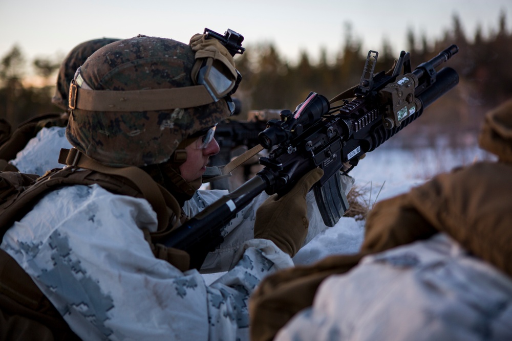 India Company, 3/2 Live Fire in Norway